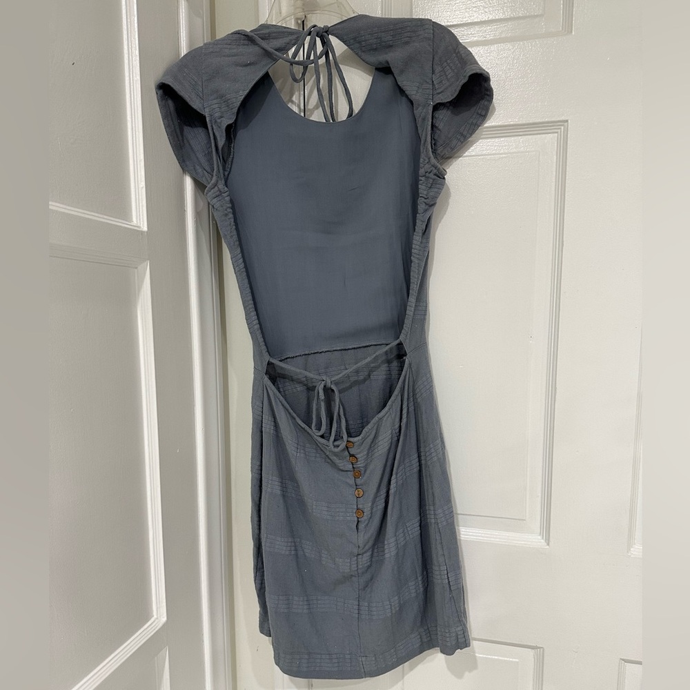 Gray beach dress